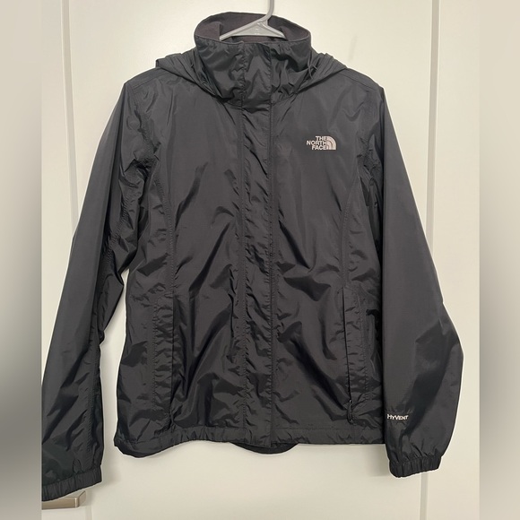 Womens North Face rain coat